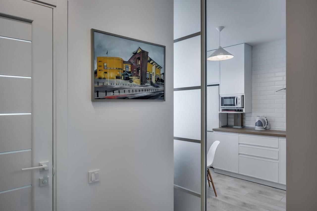 White Apartment Scandinavian Style Zaporizhia 外观 照片